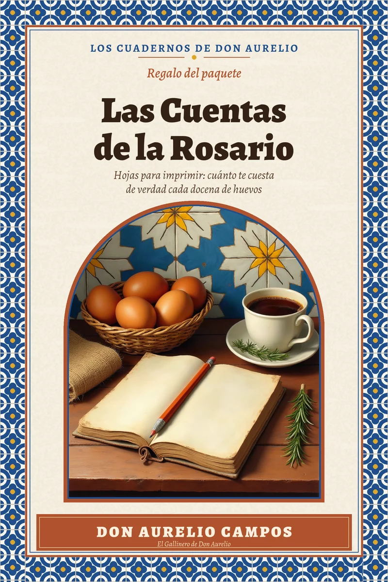 Portada del regalo, Las Cuentas de la Rosario